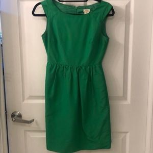J Crew Green Dress